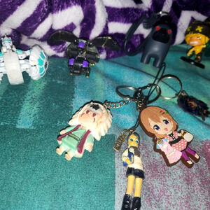 Anime toy/keychain lot